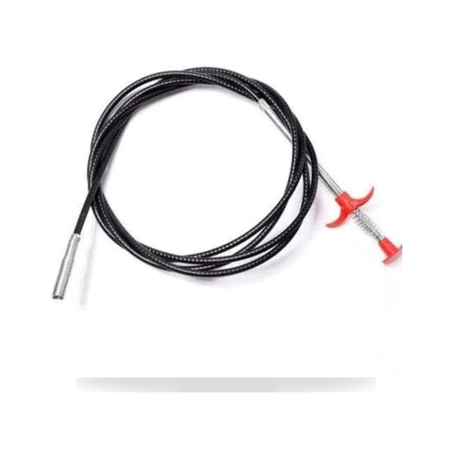 NUVIO 160 cm Flexible Spring Drain Unclogger & Claw Grabber Tool