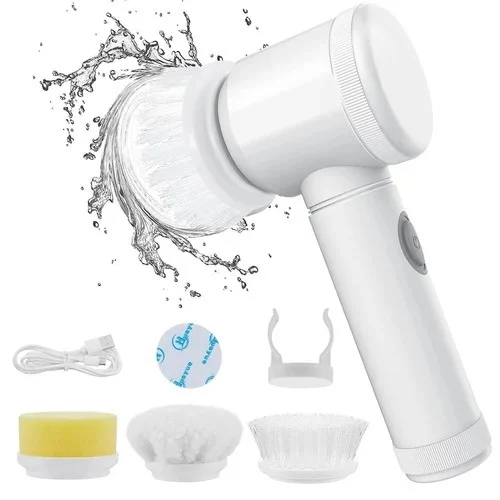 NUVIO 5-in-1 Handheld Cordless Electric Cleaning Brush