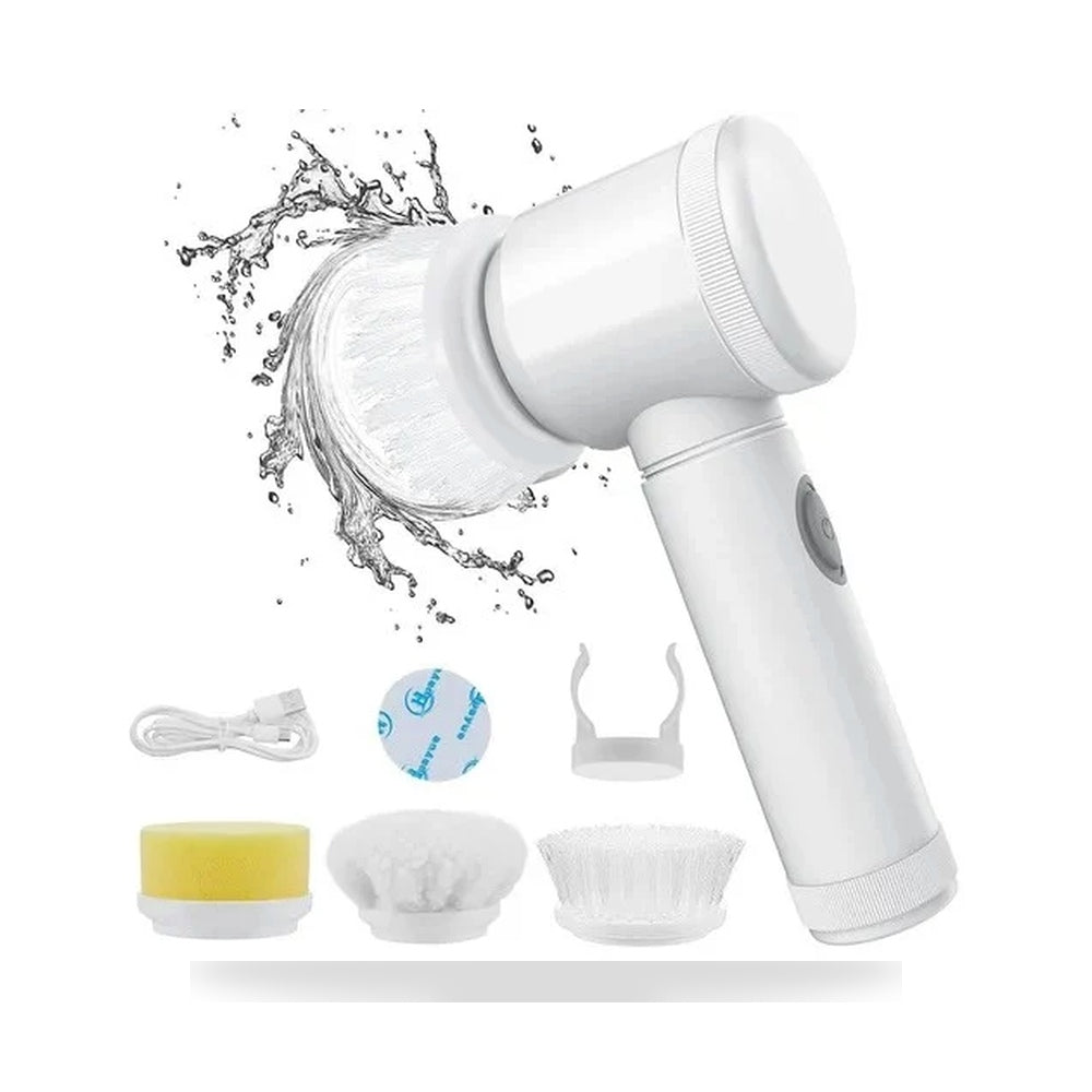 NUVIO 5-in-1 Handheld Cordless Electric Cleaning Brush