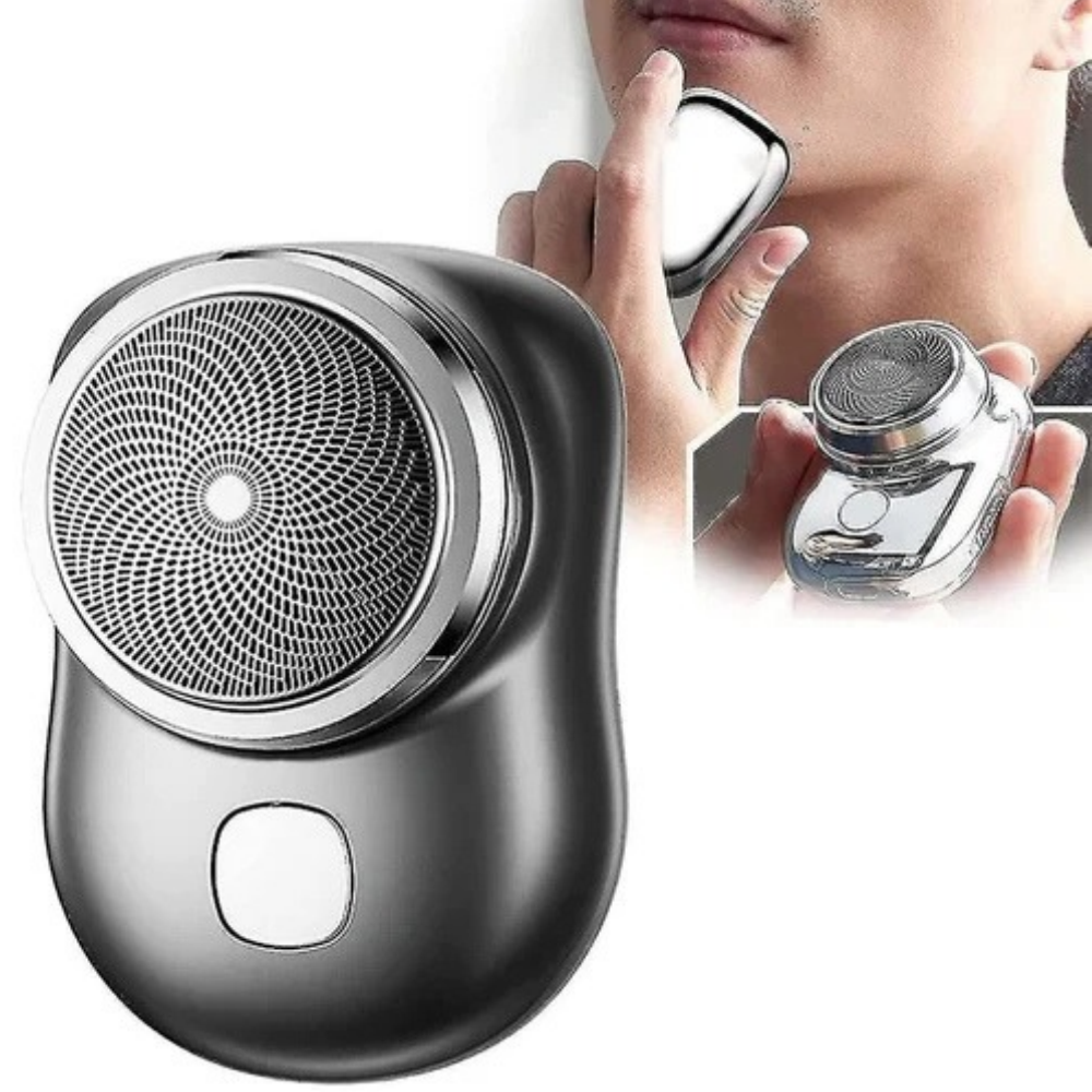 NUVIO Pocket-Sized Electric Mini Shaver for Men (USB-C Fast Charging)