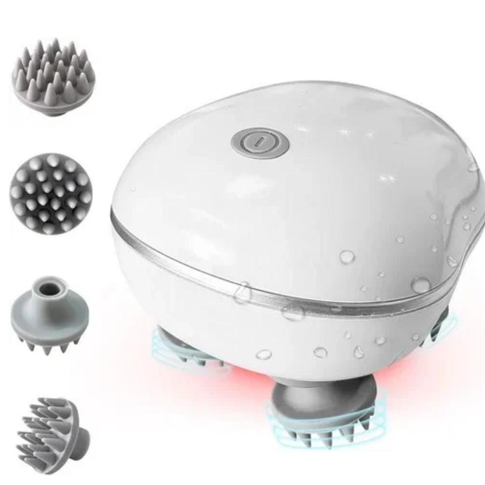 NUVIO Smart Electric 3D Scalp Massager & Deep Hair Rejuvenation Tool