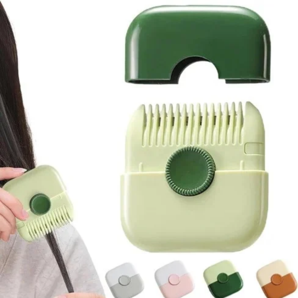 NUVIO 2-in-1 Dual-Sided Hair Trimming & Thinning Razor Comb with Replaceable Blades