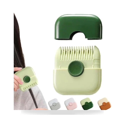 NUVIO 2-in-1 Dual-Sided Hair Trimming & Thinning Razor Comb with Replaceable Blades