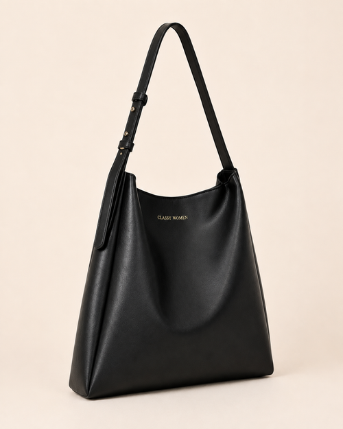 NUVIO Everyday Luxe Tote Bag (Classic Black)