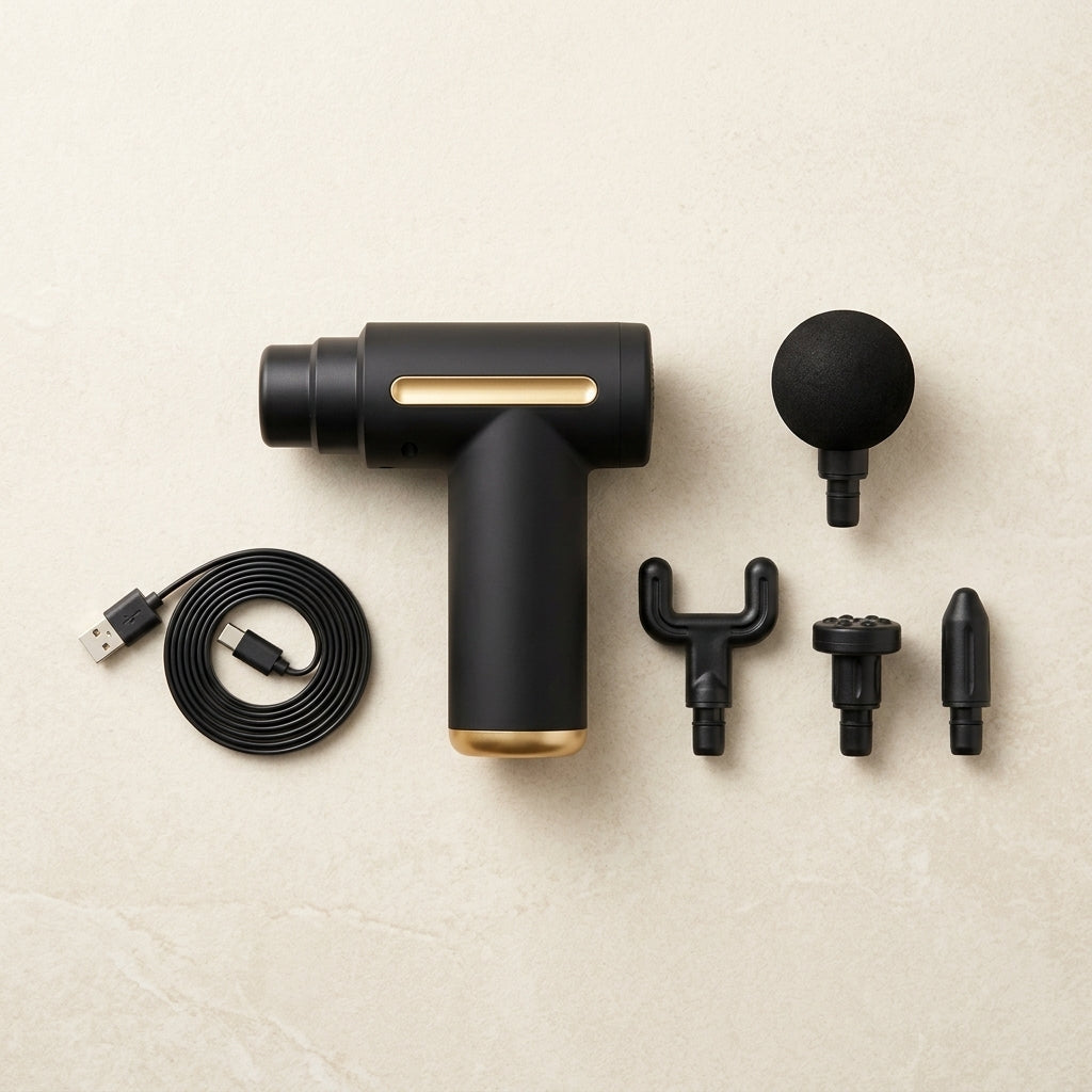Matte Black with Gold Trim — What's In The Box